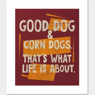 Corn Dog Lover Posters and Art